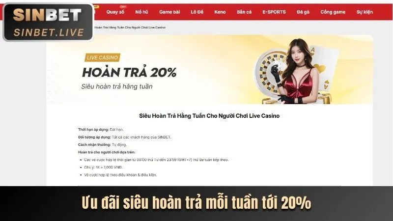 Khuyến mãi casino trực tuyến nổ hũ xin88